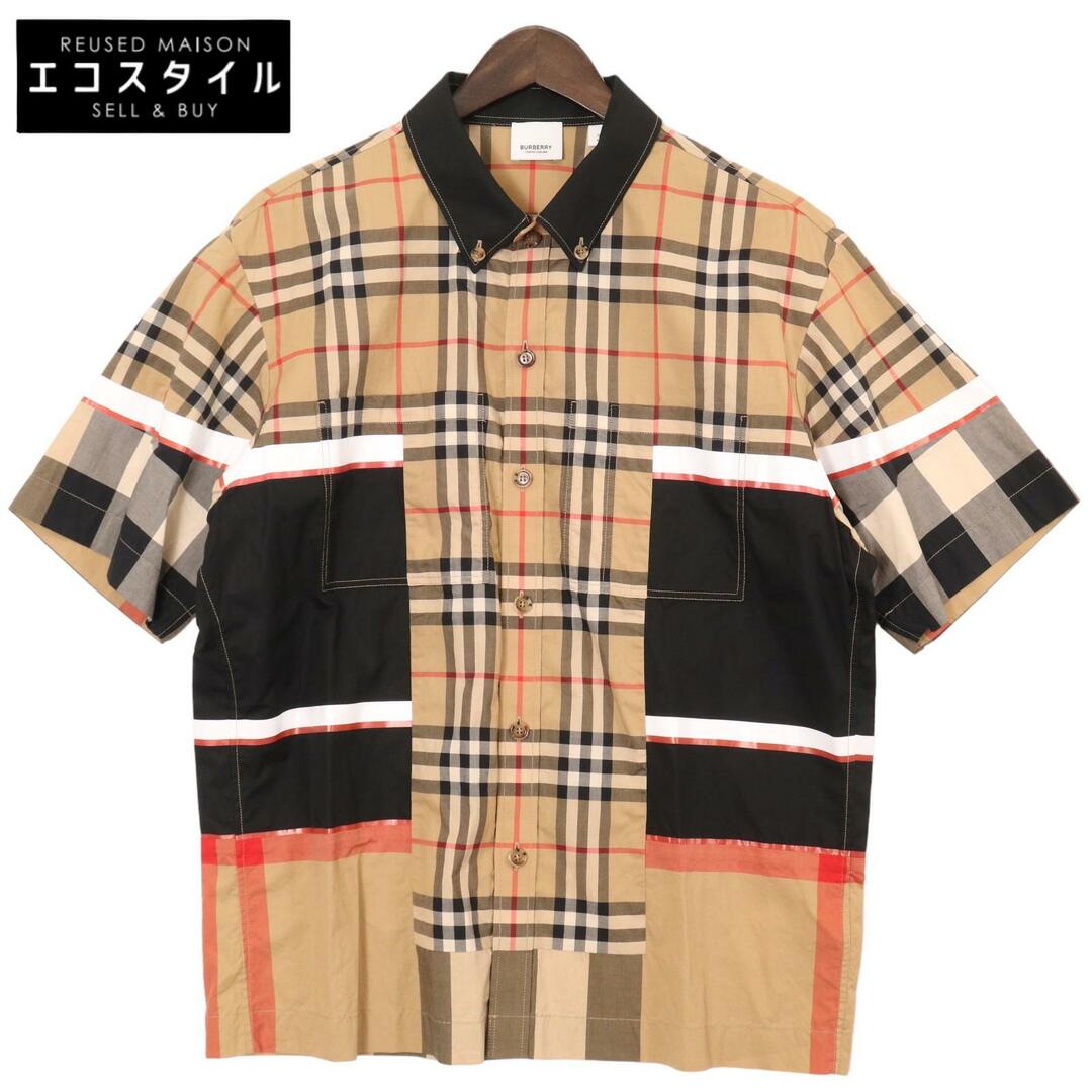 BURBERRY(バーバリー)のバーバリー ｳﾞｨﾝﾃｰｼﾞﾁｪｯｸ 8055732 半袖ﾎﾞﾀﾝﾀﾞｳﾝｼｬﾂ S メンズのトップス(その他)の商品写真