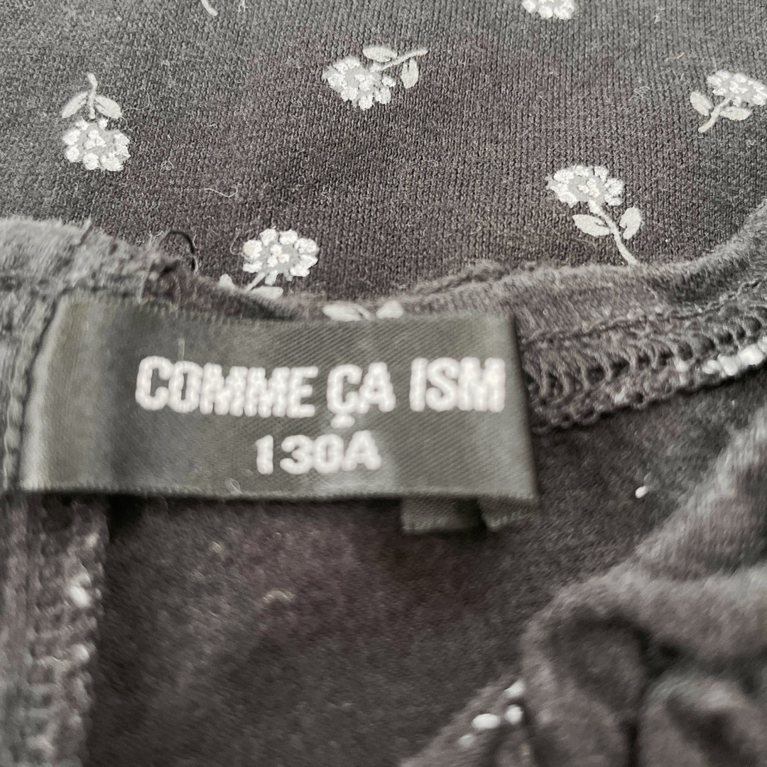 COMME CA ISM(コムサイズム)のCOMME CA ISM コムサイズム 小花柄 タンクトップ　130 キッズ/ベビー/マタニティのキッズ服女の子用(90cm~)(Tシャツ/カットソー)の商品写真