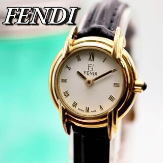 フェンディ(FENDI)のFENDI ゴールド クォーツ レディース腕時計 475(腕時計)