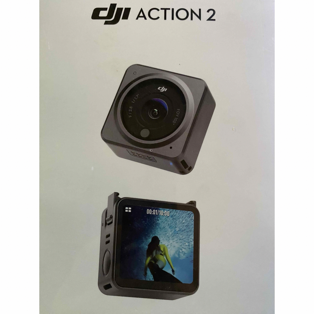 DJI Action 2 Dual Screenコンボ 4Kアクションカメラ デ スマホ/家電/カメラのカメラ(ビデオカメラ)の商品写真