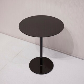 アルフレックス サイドテーブル リッツ ガラス 黒 コーヒーテーブル 寝室 北欧(コーヒーテーブル/サイドテーブル)