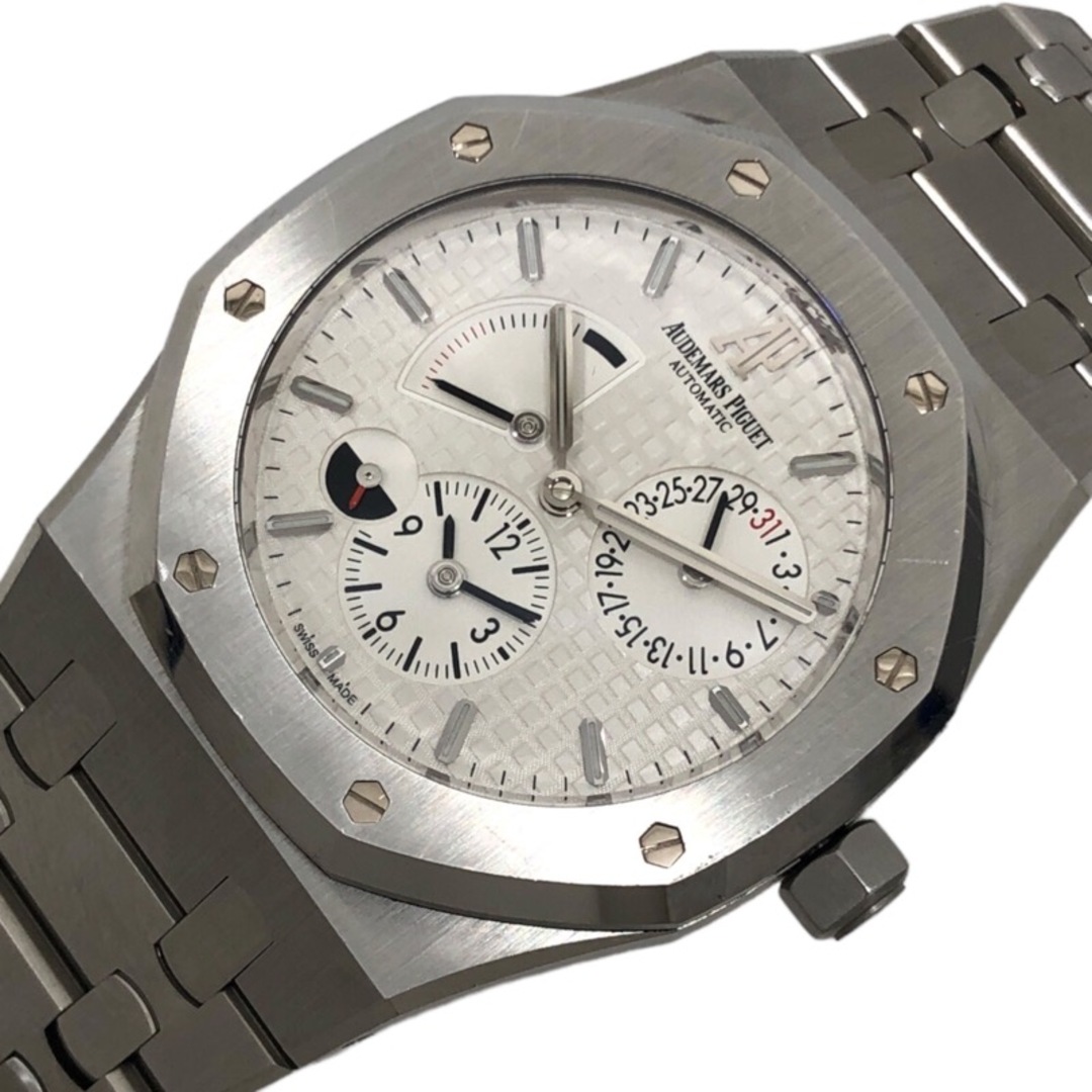 AUDEMARS PIGUET(オーデマピゲ)の　オーデマ・ピゲ AUDEMARS PIGUET ロイヤルオーク デュアルタイム 26120ST.OO.1220ST.01 シルバー文字盤 SS 自動巻き メンズ 腕時計 メンズの時計(その他)の商品写真