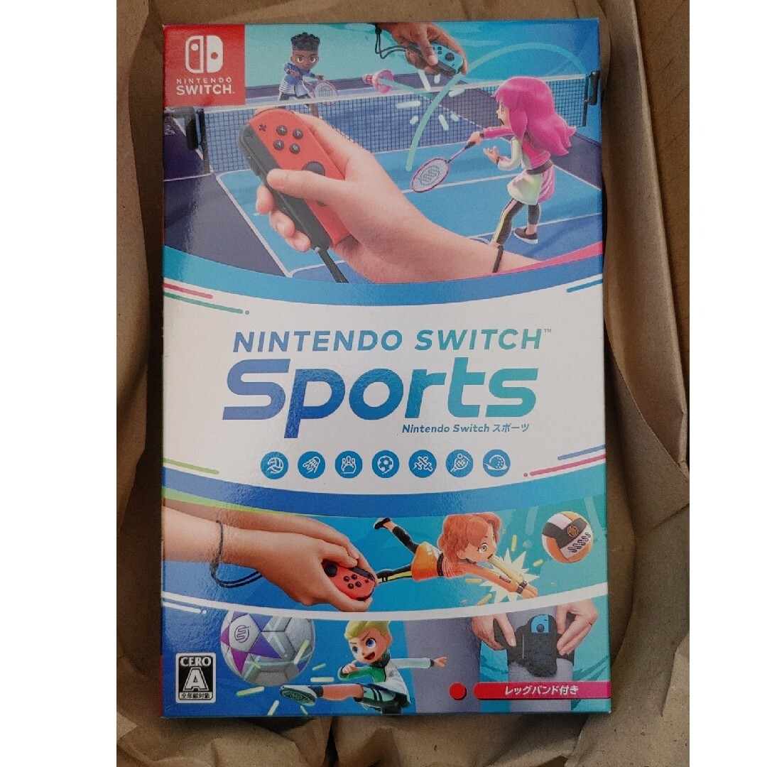 任天堂(ニンテンドウ)の新品未使用【Switch】 Nintendo Switch Sports エンタメ/ホビーのゲームソフト/ゲーム機本体(家庭用ゲームソフト)の商品写真