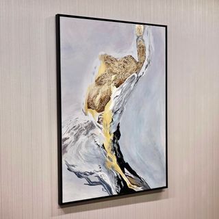 油絵 抽象画 壁掛け アート 大型 現代 美術 絵 モダン 絵画 モデルルーム(絵画/タペストリー)