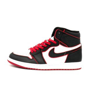 ナイキ(NIKE)のナイキ NIKE ■ 【 AIR JORDAN 1 HIGH OG Blood Line 555088 062 】 エア ジョーダン 1 ハイ ブロッドライン スニーカー f21996(スニーカー)