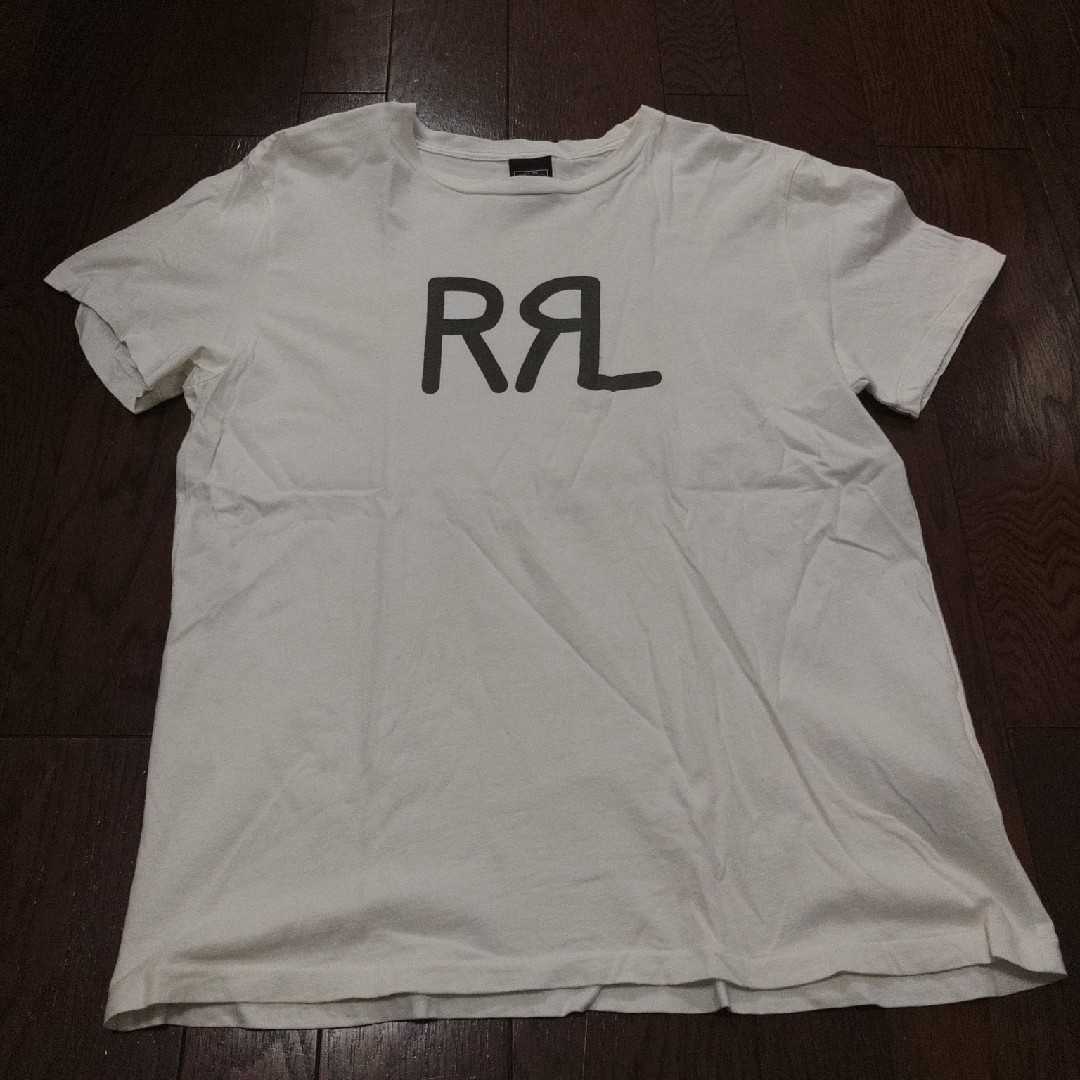 RRL(ダブルアールエル)のRRL POLO RALPH LAUREN　Tシャツ　M　白 メンズのトップス(Tシャツ/カットソー(半袖/袖なし))の商品写真