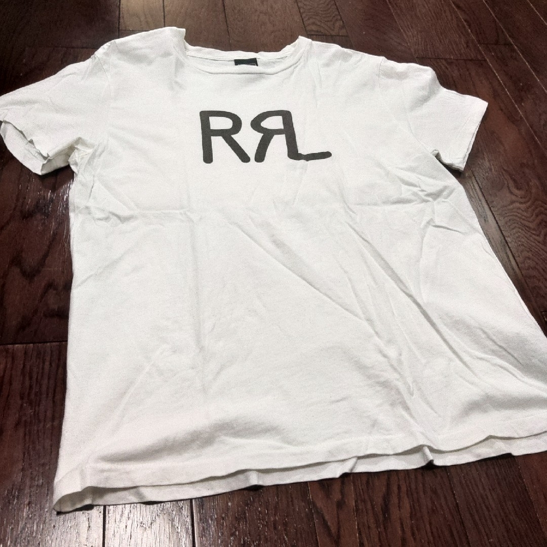 RRL(ダブルアールエル)のRRL POLO RALPH LAUREN　Tシャツ　M　白 メンズのトップス(Tシャツ/カットソー(半袖/袖なし))の商品写真
