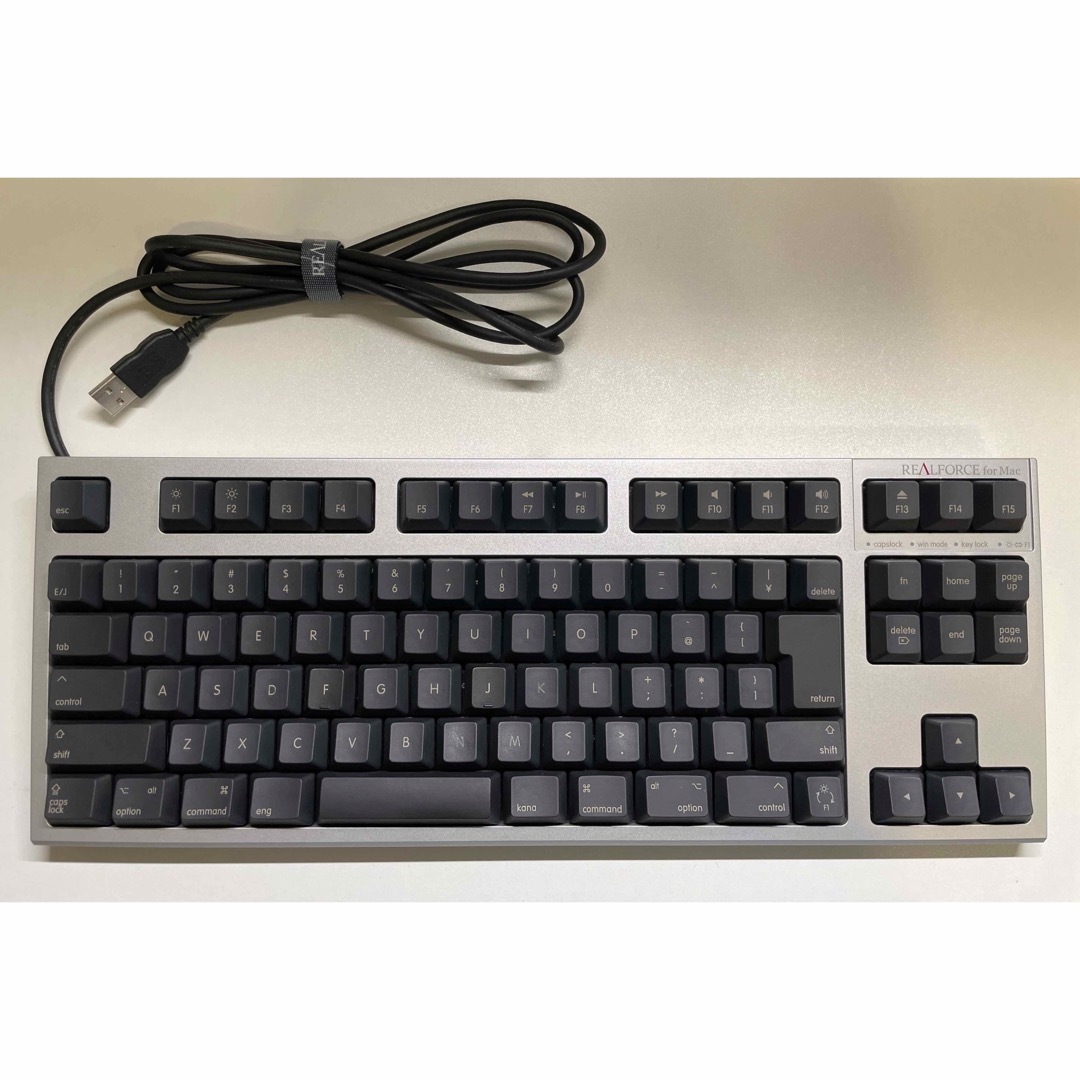 REALFORCE TKL for Mac 東プレ キーボード スマホ/家電/カメラのPC/タブレット(PC周辺機器)の商品写真