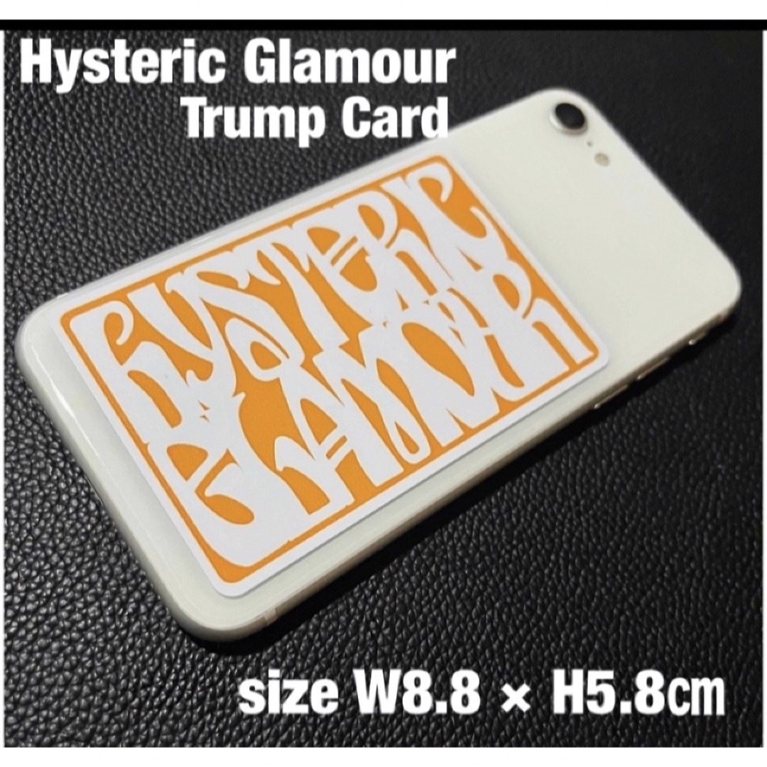 HYSTERIC GLAMOUR(ヒステリックグラマー)のHYSTERIC GLAMOUR Sticker・Trump ■Hys53t メンズのファッション小物(その他)の商品写真