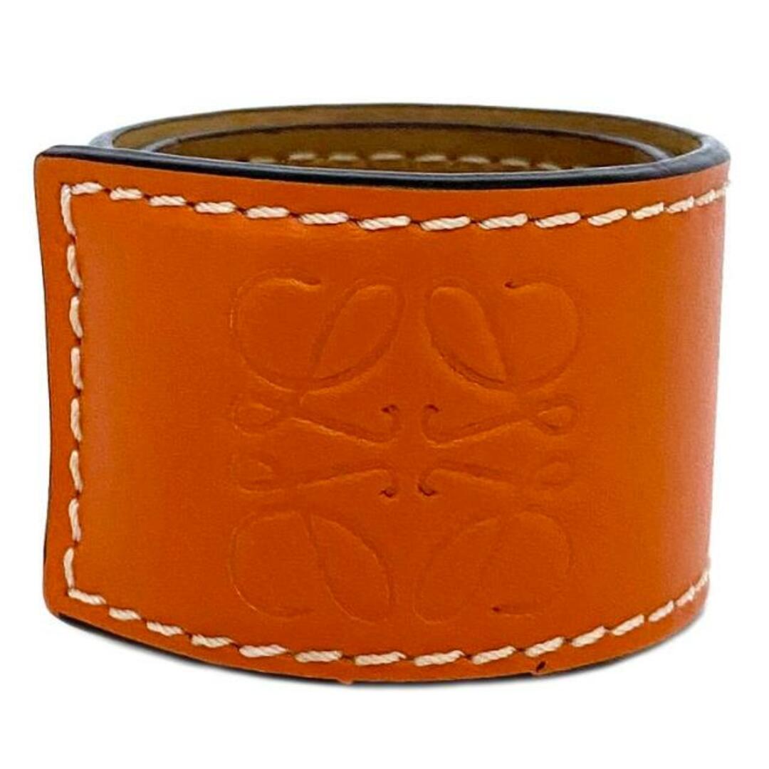 LOEWE - ロエベ ブレスレット オレンジ アナグラム 美品 パチン LOEWE - ロエベ ブレスレット オレンジ アナグラム 美品 パチン