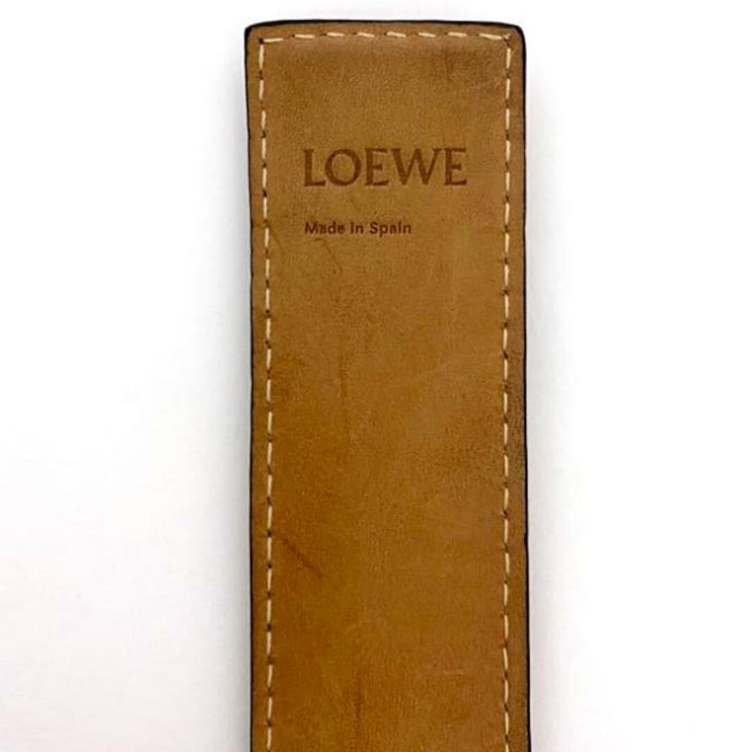 LOEWE - ロエベ ブレスレット オレンジ アナグラム 美品 パチン LOEWE - ロエベ ブレスレット オレンジ アナグラム 美品 パチン