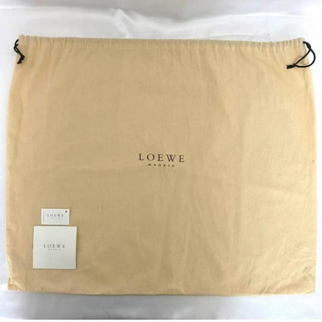 LOEWE - ロエベ トートバッグ ベージュ ブラウン アナグラム 416 LOEWE - ロエベ トートバッグ ベージュ ブラウン アナグラム 416