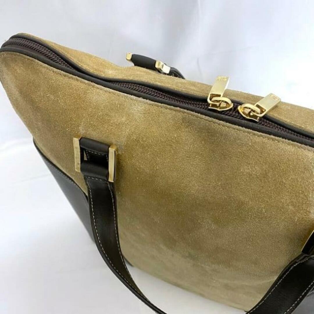 LOEWE - ロエベ トートバッグ ベージュ ブラウン アナグラム 416 LOEWE - ロエベ トートバッグ ベージュ ブラウン アナグラム 416