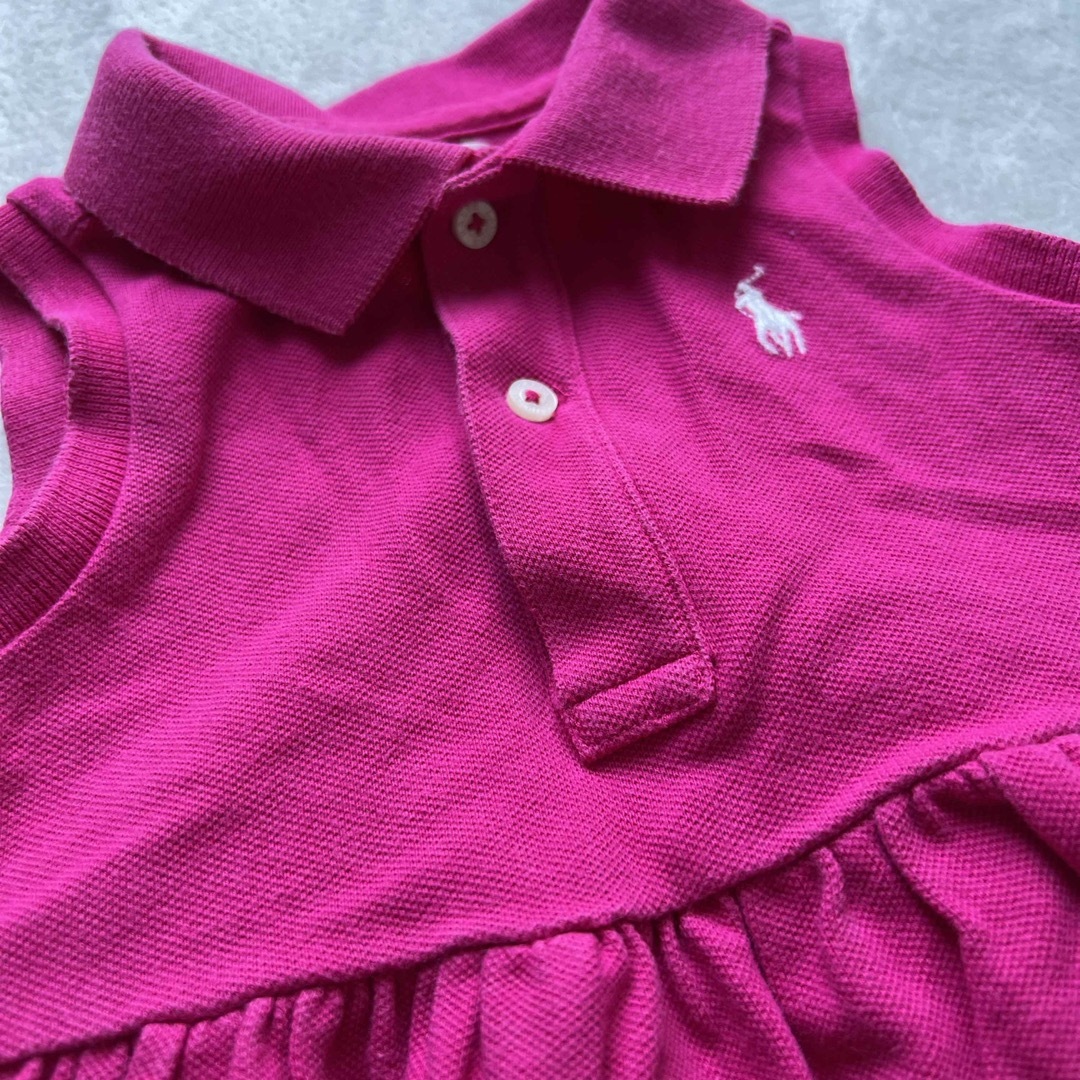 Ralph Lauren(ラルフローレン)のラルフローレン　ワンピース　80 キッズ/ベビー/マタニティのキッズ服女の子用(90cm~)(ワンピース)の商品写真