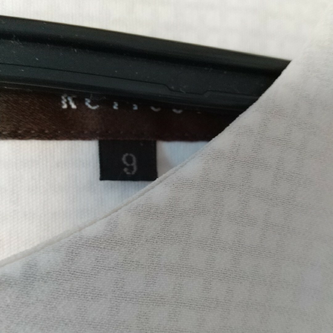 ReFLEcT(リフレクト)のリフレクト シフォンブラウス 9号 レディースのトップス(シャツ/ブラウス(半袖/袖なし))の商品写真