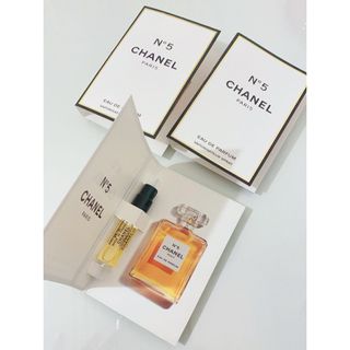 シャネル(CHANEL)のシャネル　N°5 サンプル　2個セット(香水(女性用))