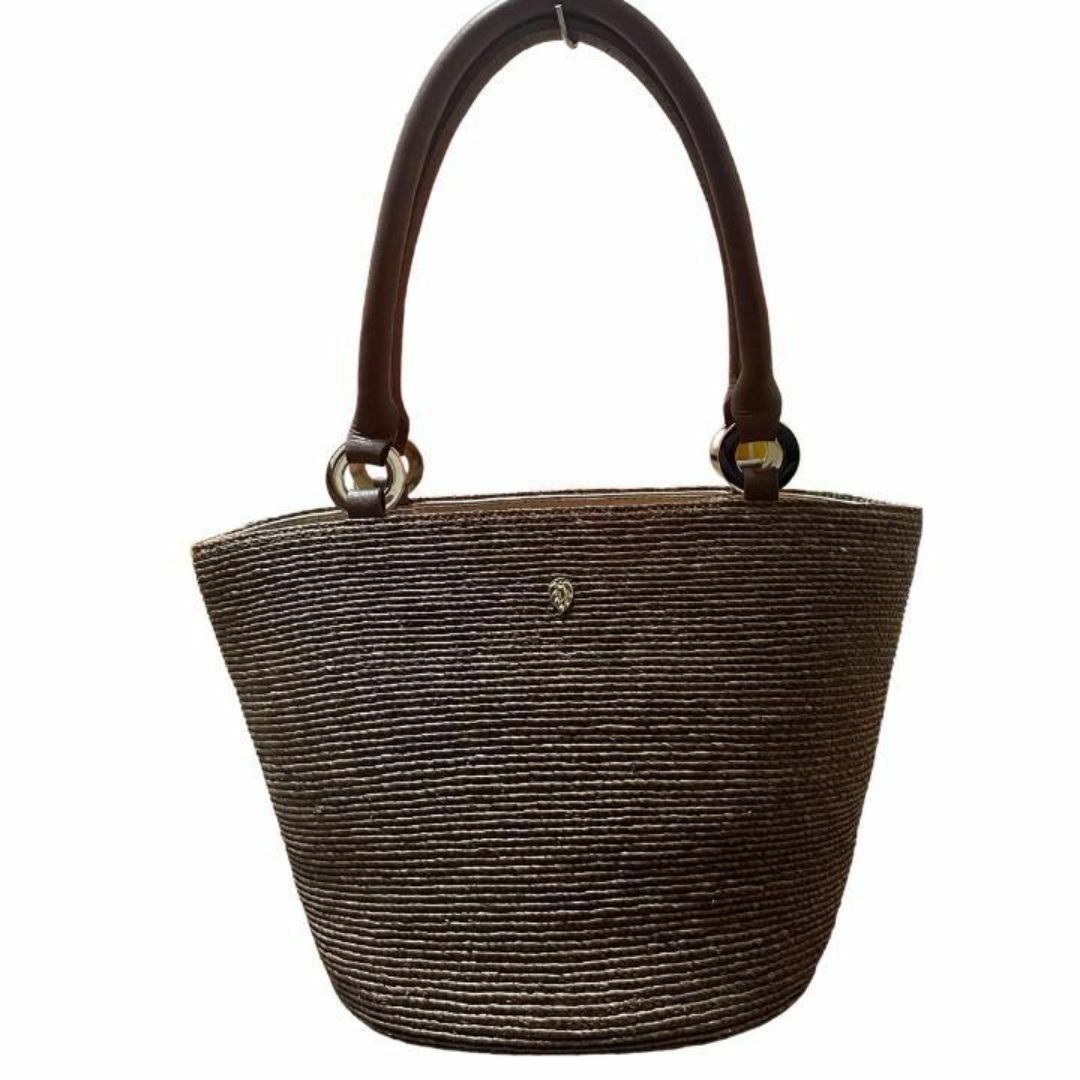 【美品・袋付き】HELEN KAMINSKI ラフィア カゴバッグ トートバッグ 【美品・袋付き】HELEN KAMINSKI ラフィア カゴバッグ トートバッグ