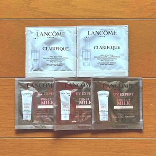 ランコム(LANCOME)の★LANCOME★UVトーンアップローズ＆クラリフィックブライトニングセラム(化粧下地)