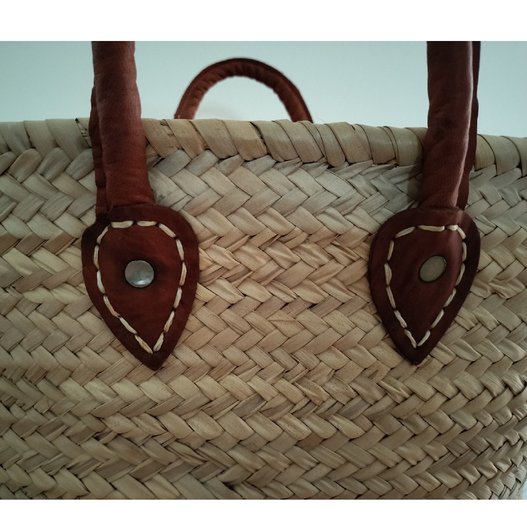 モロッコカゴ レディースのバッグ(かごバッグ/ストローバッグ)の商品写真