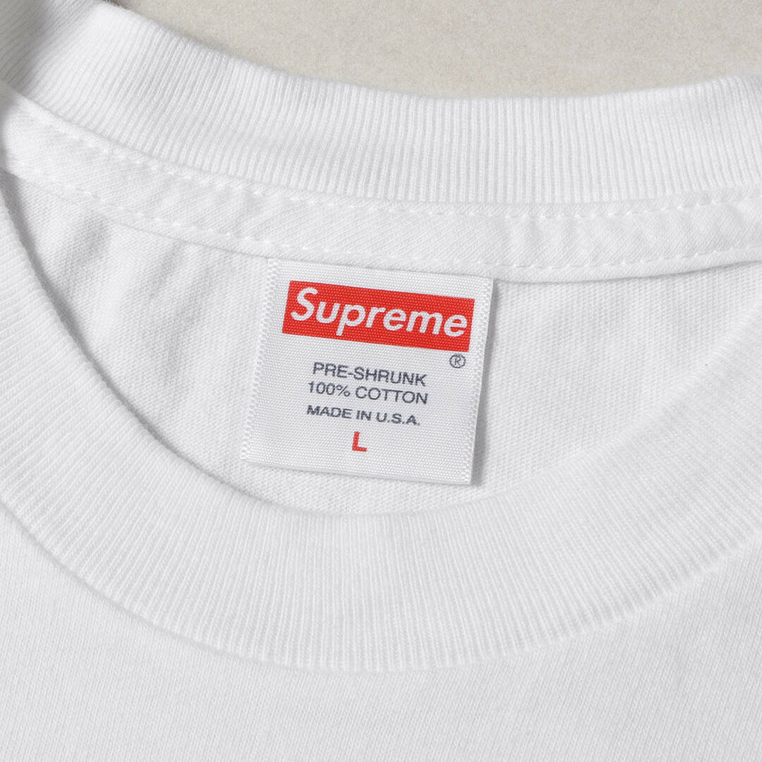 Supreme(シュプリーム)の美品 Supreme シュプリーム Tシャツ サイズ:L 20AW ボックスロゴ ロングスリーブTシャツ Box Logo L/S Tee ホワイト 白 トップス カットソー 長袖【メンズ】【中古】 メンズのトップス(Tシャツ/カットソー(七分/長袖))の商品写真