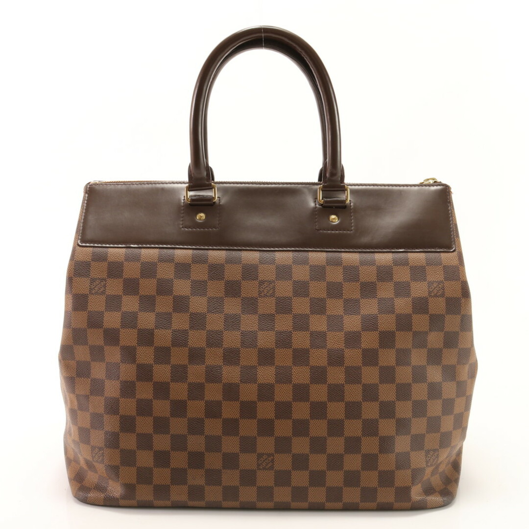 LOUIS VUITTON(ルイヴィトン)の極美品 ルイヴィトン ダミエ グリニッジ PM N41165 レザー ボストン バッグ トート スーツケース キャリー A4 メンズ EEE AA13-4 メンズのバッグ(ボストンバッグ)の商品写真