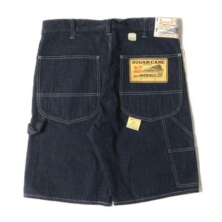 Sugar Cane - 新品 SUGAR CANE シュガーケーン パンツ サイズ:W34 現行モデル ペインター デニム ワーク ショーツ 11oz. BLUE DENIM WORK SHORTS インディゴ 日本製 ボトムス ズボン ショートパンツ【メンズ】