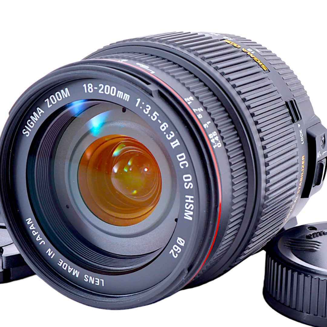 Nikon(ニコン)のNikon 用 SIGMA 18-200mm DC OS HSM #5883 スマホ/家電/カメラのカメラ(レンズ(ズーム))の商品写真