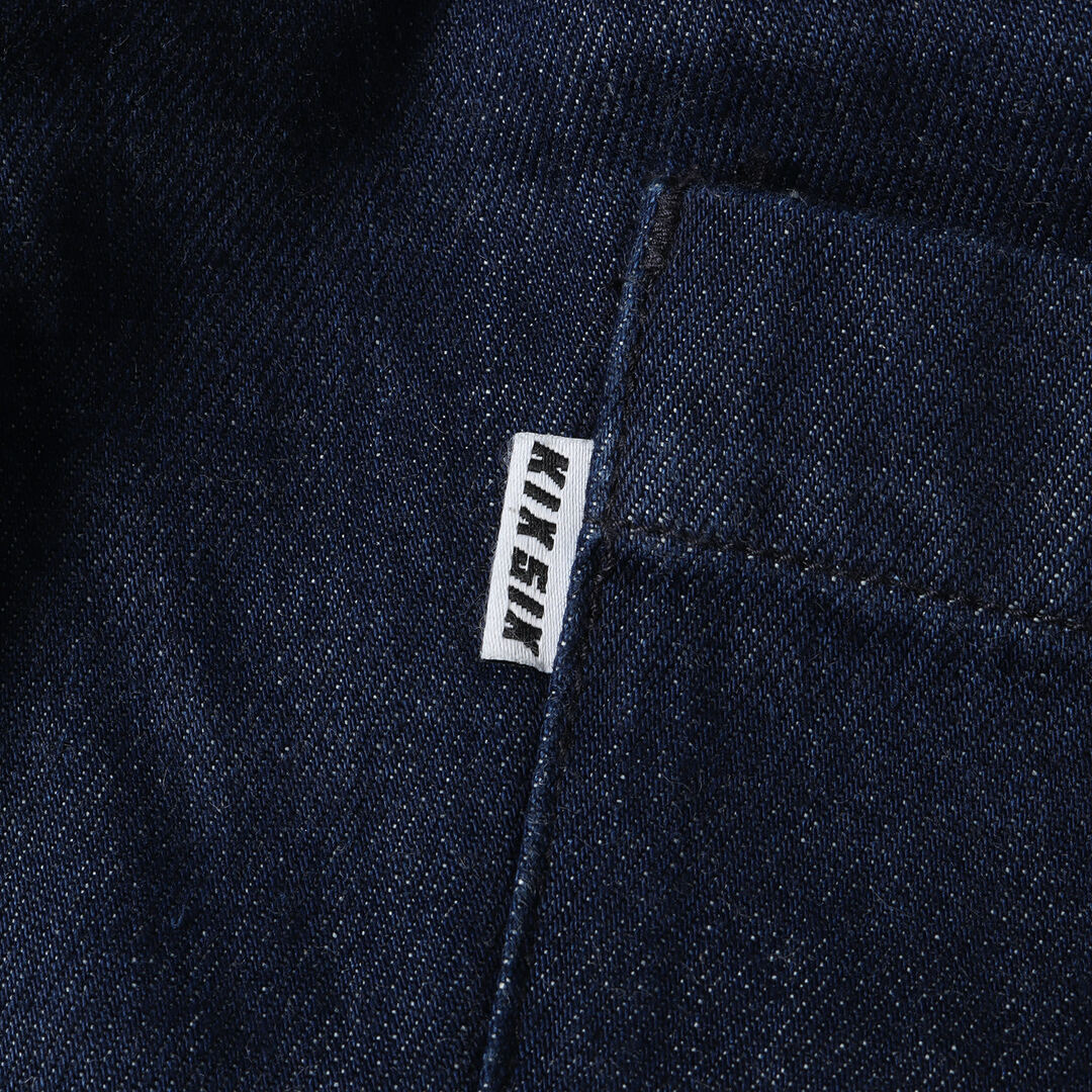 KIXSIX キックスシックス パンツ サイズ:L FREAKS STORE Dickies デニム カーゴ イージーショーツ インディゴ ボトムス ズボン ショートパンツ トリプルネーム コラボ【メンズ】【中古】 メンズのパンツ(ショートパンツ)の商品写真