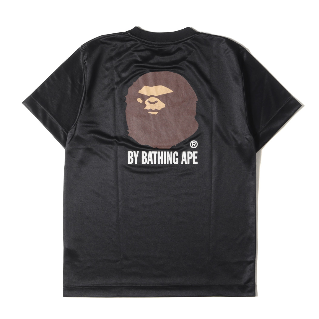 A BATHING APE(アベイシングエイプ)のA BATHING APE ア ベイシング エイプ Tシャツ サイズ:M 00s マッドエイプ ゲームシャツ ブラック 黒 00年代 アーカイブ トップス カットソー 半袖【メンズ】【中古】 メンズのトップス(Tシャツ/カットソー(半袖/袖なし))の商品写真