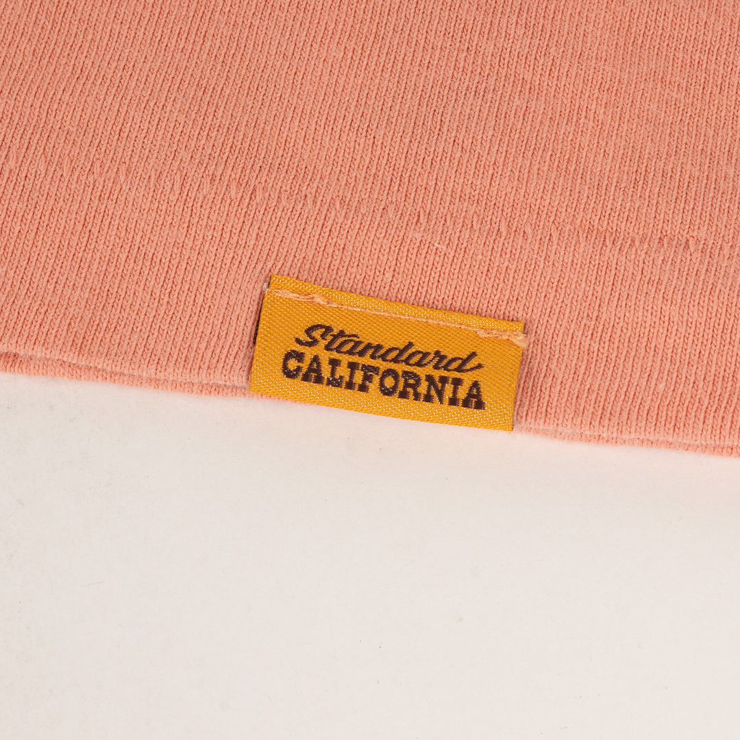 STANDARD CALIFORNIA(スタンダードカリフォルニア)の美品 STANDARD CALIFORNIA スタンダードカリフォルニア Tシャツ サイズ:L 23SS ロゴ クルーネック 半袖Tシャツ SD US Cotton H.N.D. Logo T オレンジ 日本製 トップス カットソー【メンズ】【中古】 メンズのトップス(Tシャツ/カットソー(半袖/袖なし))の商品写真