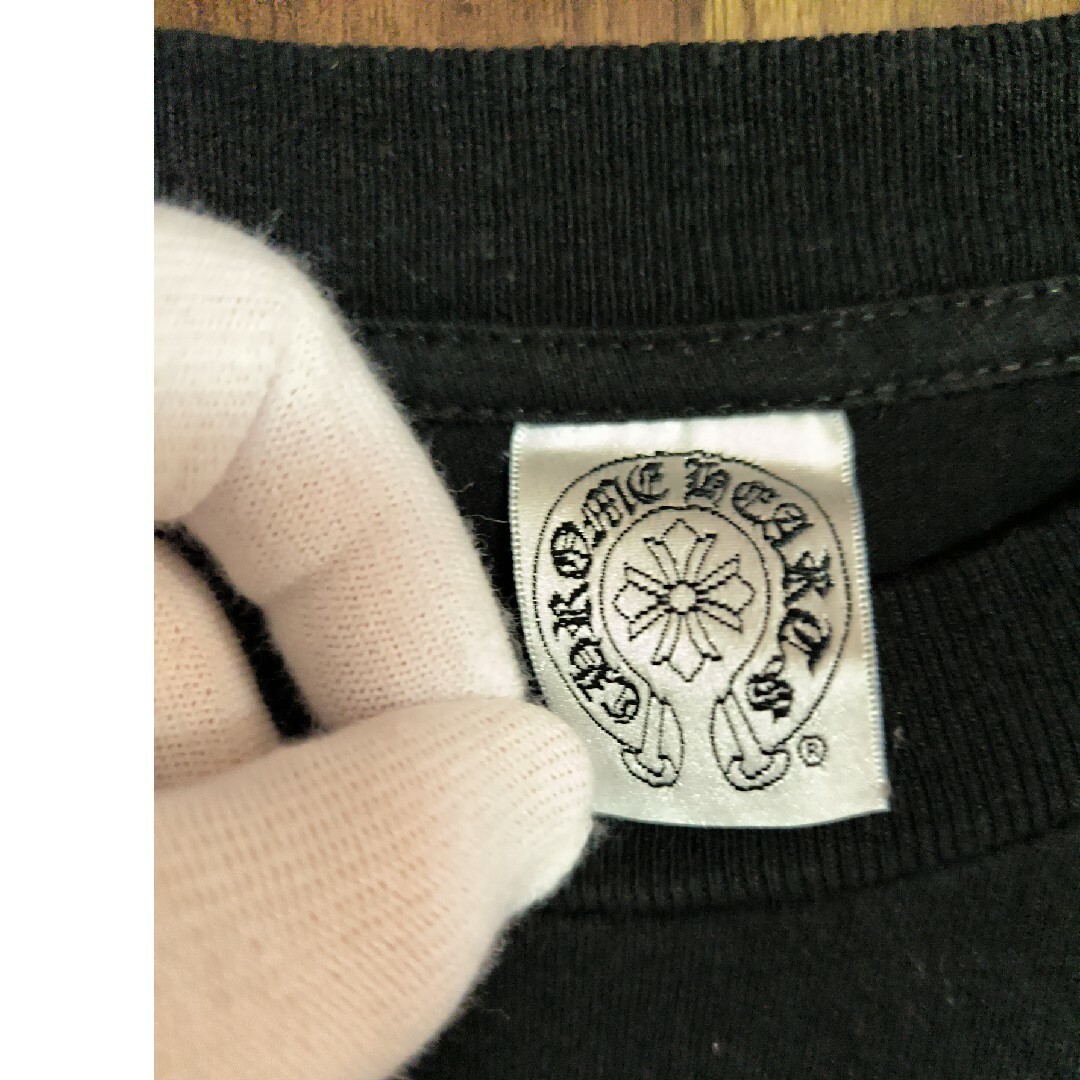 Chrome Hearts(クロムハーツ)の美品 正規品 CHROME HEARTS クロムハーツ ロゴ スター プリントT メンズのトップス(Tシャツ/カットソー(七分/長袖))の商品写真