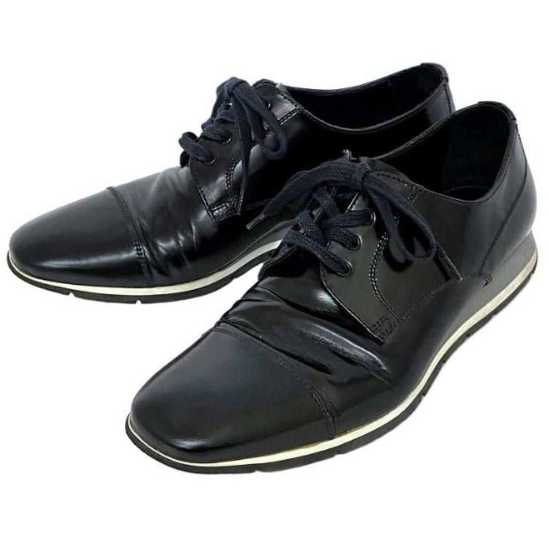 PRADA - プラダ ビジネスシューズ ブラック スポーツ 491BF065 PRADA - プラダ ビジネスシューズ ブラック スポーツ 491BF065