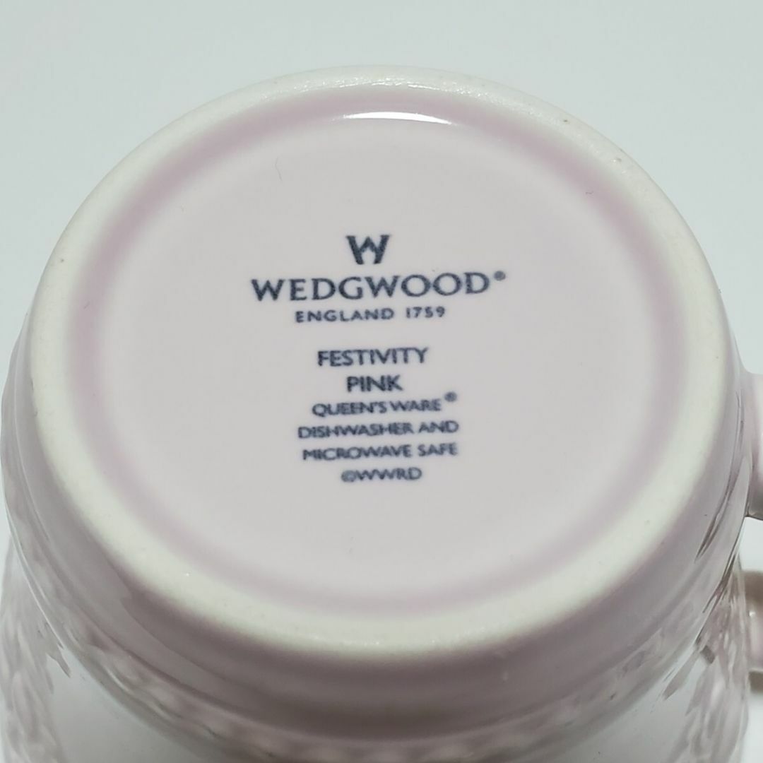 WEDGWOOD(ウェッジウッド)のWEDGWOOD FESTIVITY ウェッジウッド フェスティビティ マグカッ インテリア/住まい/日用品のキッチン/食器(グラス/カップ)の商品写真