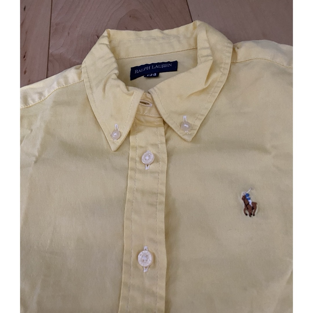 Ralph Lauren(ラルフローレン)のラルフローレン　半袖　ブラウス キッズ/ベビー/マタニティのキッズ服女の子用(90cm~)(ブラウス)の商品写真