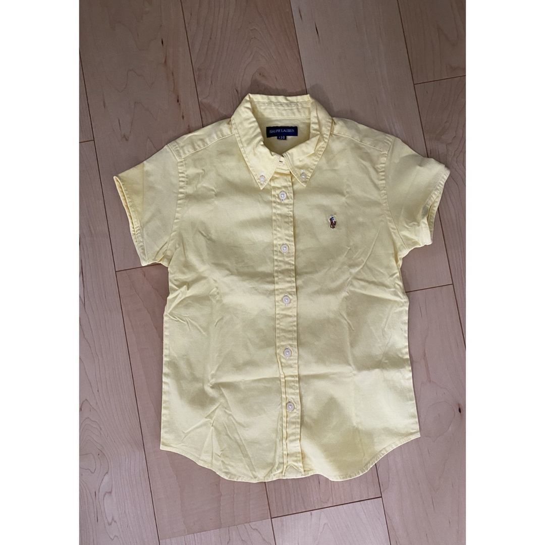 Ralph Lauren(ラルフローレン)のラルフローレン　半袖　ブラウス キッズ/ベビー/マタニティのキッズ服女の子用(90cm~)(ブラウス)の商品写真