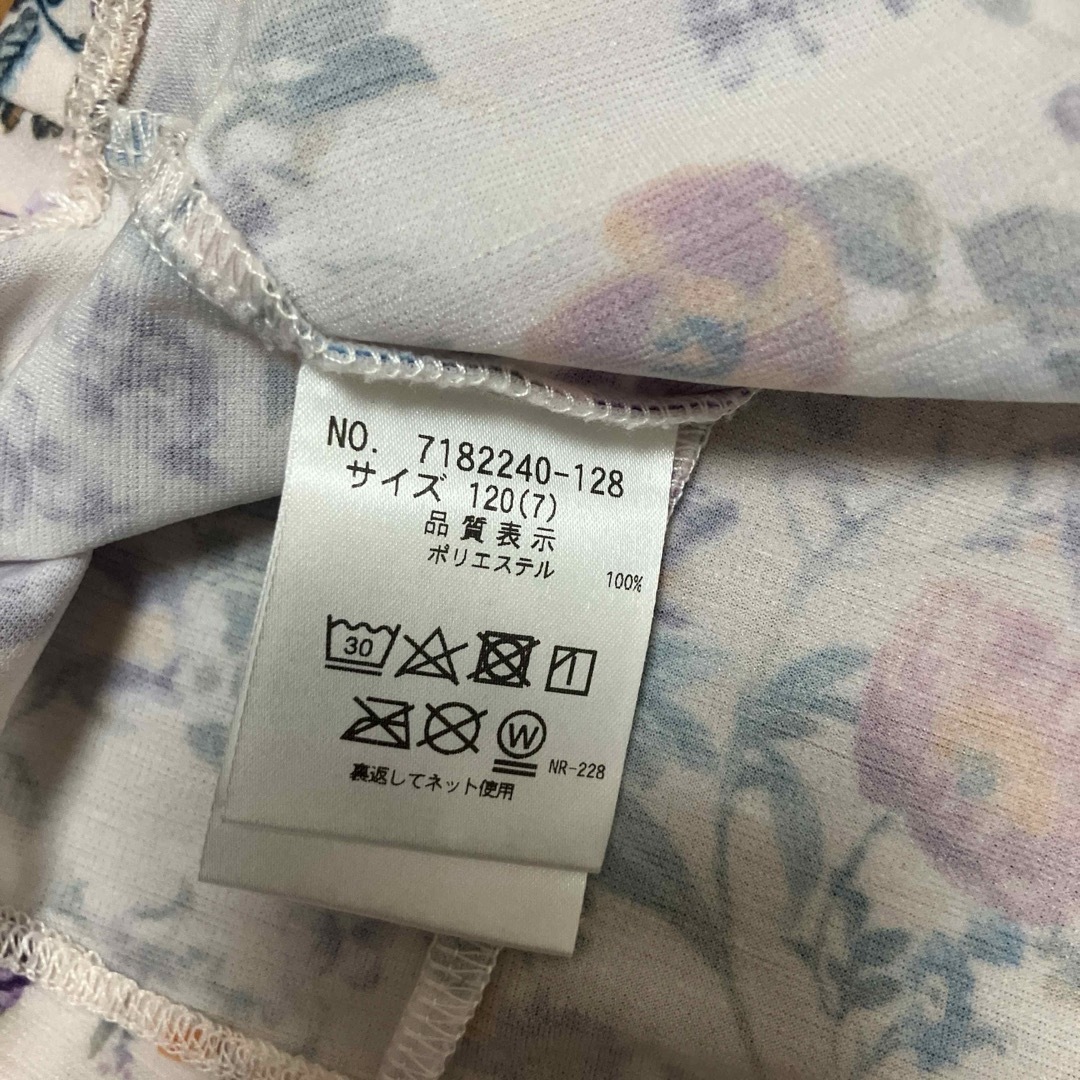 ANNA SUI mini(アナスイミニ)のアナスイミニ　チュニックセットアップ　120 キッズ/ベビー/マタニティのキッズ服女の子用(90cm~)(Tシャツ/カットソー)の商品写真