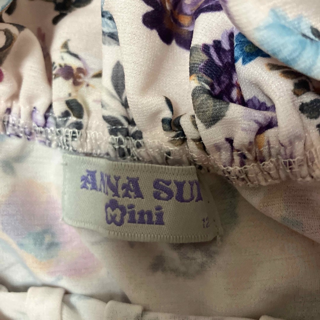 ANNA SUI mini(アナスイミニ)のアナスイミニ　チュニックセットアップ　120 キッズ/ベビー/マタニティのキッズ服女の子用(90cm~)(Tシャツ/カットソー)の商品写真