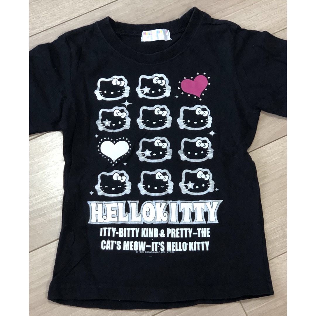 サンリオ(サンリオ)の【サイズ110】キティちゃん　半袖Tシャツ、ノースリーブカットソーなど４枚セット キッズ/ベビー/マタニティのキッズ服女の子用(90cm~)(Tシャツ/カットソー)の商品写真