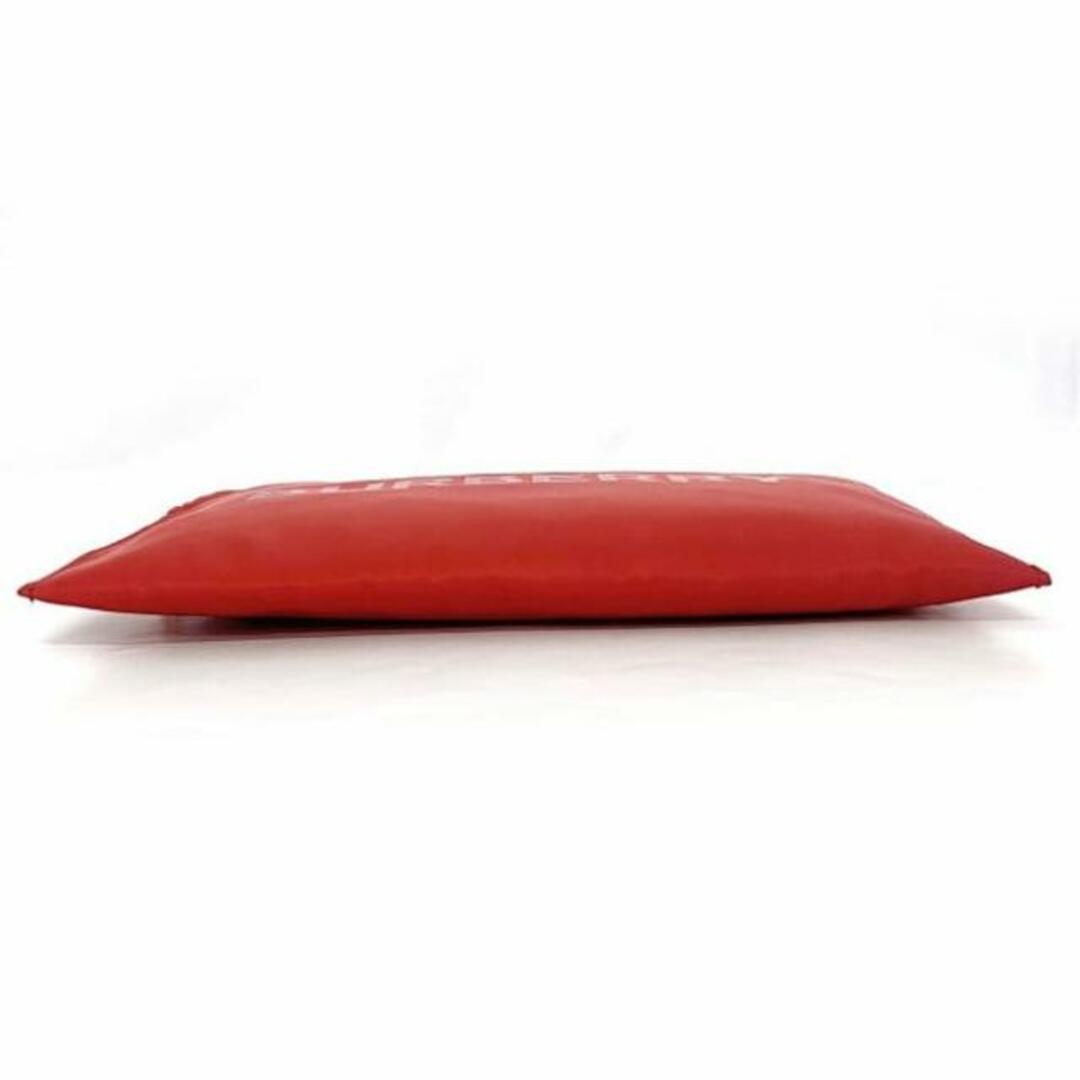 バーバリー クラッチバッグ レッド 美品 ポーチ ストラップ付 バーバリー クラッチバッグ レッド 美品 ポーチ ストラップ付