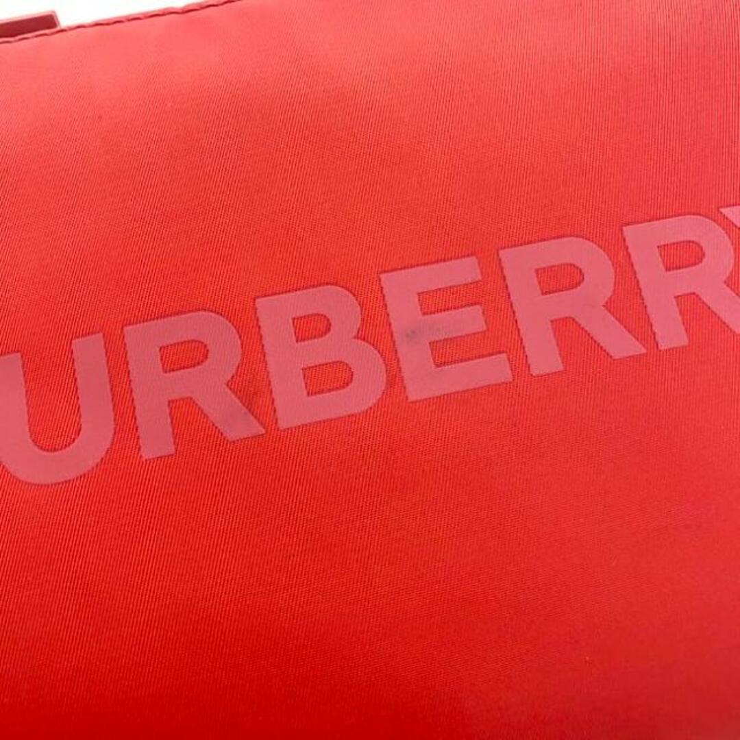 バーバリー クラッチバッグ レッド 美品 ポーチ ストラップ付 バーバリー クラッチバッグ レッド 美品 ポーチ ストラップ付