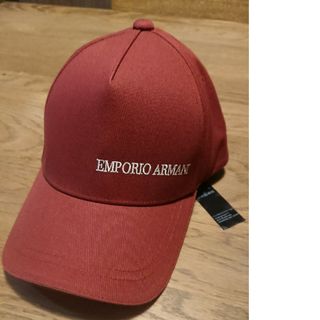 エンポリオアルマーニ(Emporio Armani)のEMPORIO ARMANI エンポリオ アルマーニ キャップ ボルドー レッド(キャップ)