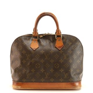 ルイヴィトン(LOUIS VUITTON)のルイヴィトン モノグラム アルマ M51130 レザー ハンドバッグ トート トップハンドル 本革 婦人 定番 レディース EHM AA4-7(ハンドバッグ)