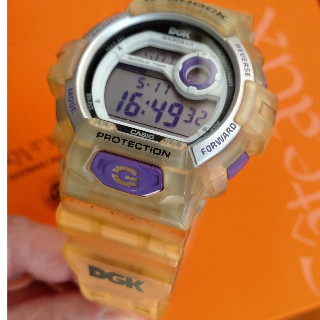 電池交換済　カシオ G-SHOCK DGK G-8900DGK メンズの時計(腕時計(デジタル))の商品写真