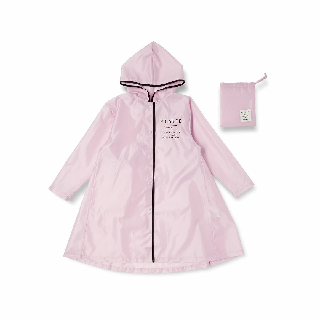 PINK-latteピンクラテ レインコート 140cm キッズ/ベビー/マタニティのベビー服(~85cm)(その他)の商品写真