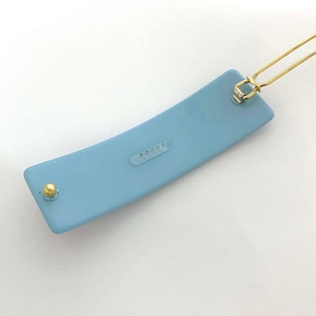 FENDI - フェンディ バレッタ ライトブルー ピンク JFP402 未 FENDI - フェンディ バレッタ ライトブルー ピンク JFP402 未