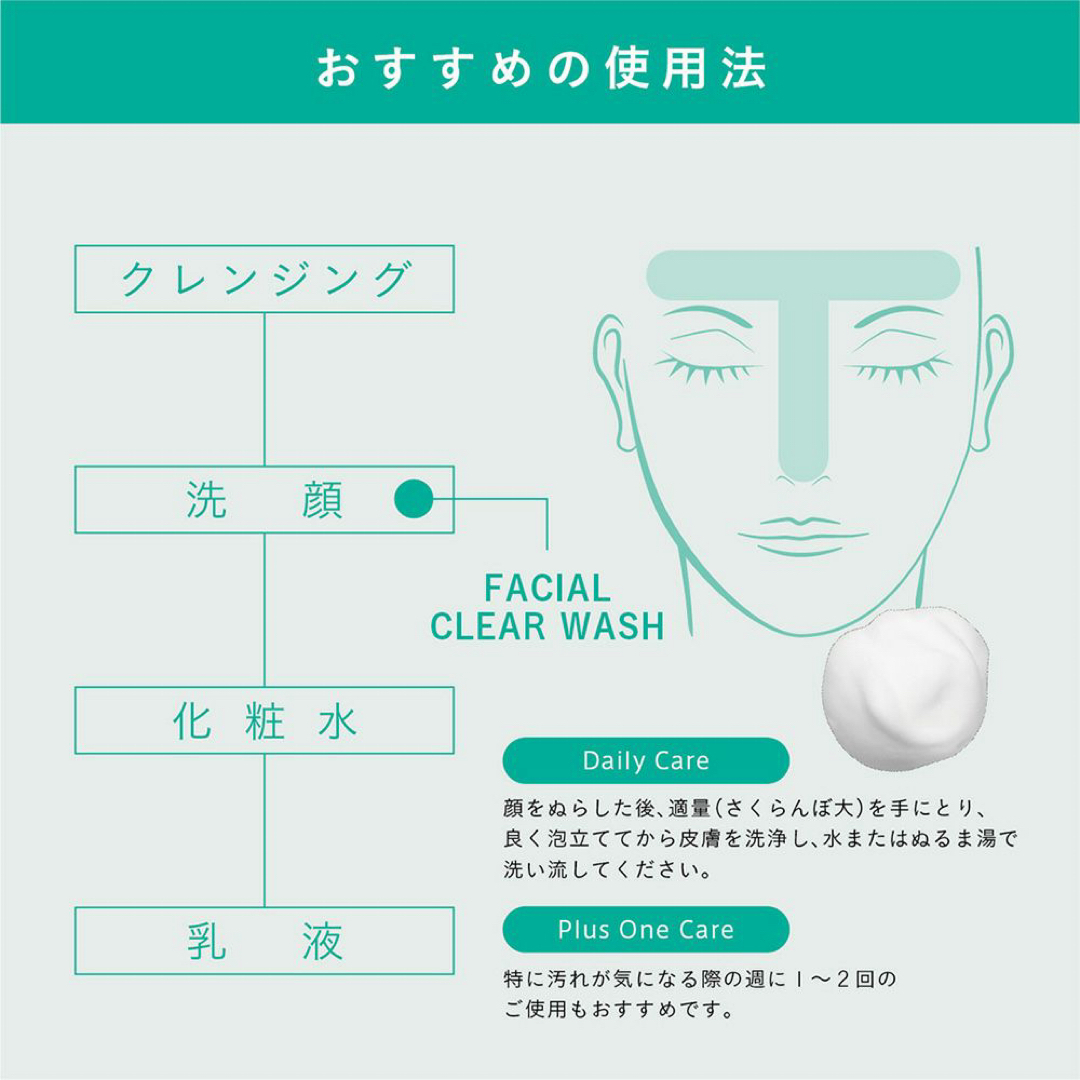 FaceFace3種 セット 母の日 プレゼント 加工レス 毛穴ケア 黒ずみ く コスメ/美容のスキンケア/基礎化粧品(その他)の商品写真