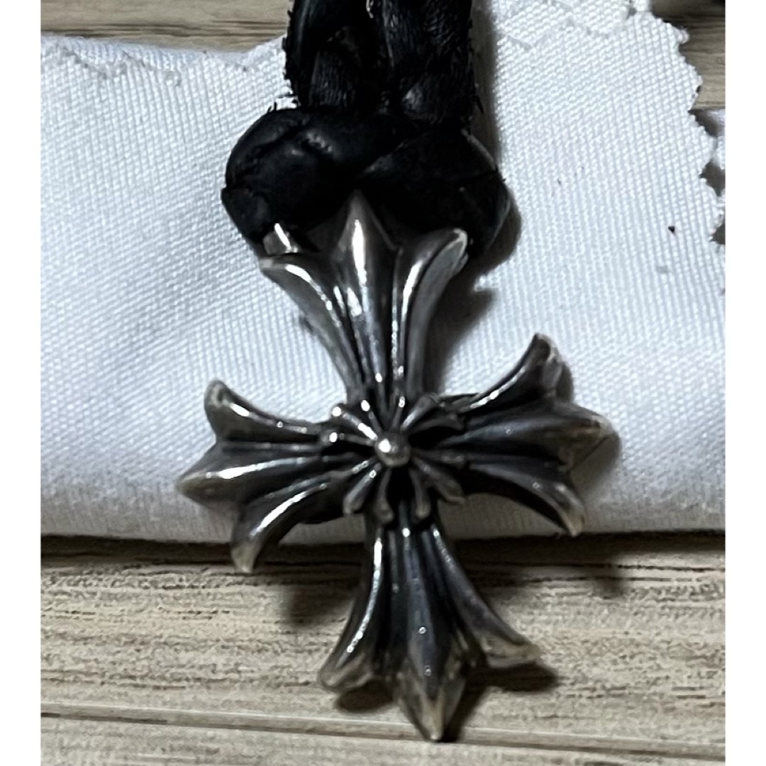 Chrome Hearts(クロムハーツ)のクロムハーツ　ダブルCHプラスペンダント メンズのアクセサリー(ネックレス)の商品写真