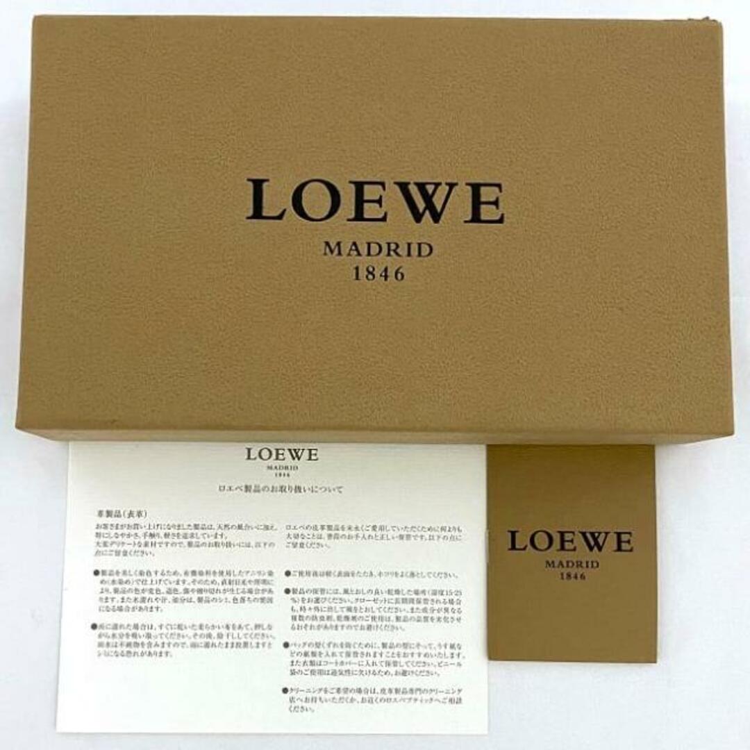 LOEWE - ロエベ ラウンドファスナー 長財布 ピンク アナグラム LOEWE - ロエベ ラウンドファスナー 長財布 ピンク アナグラム