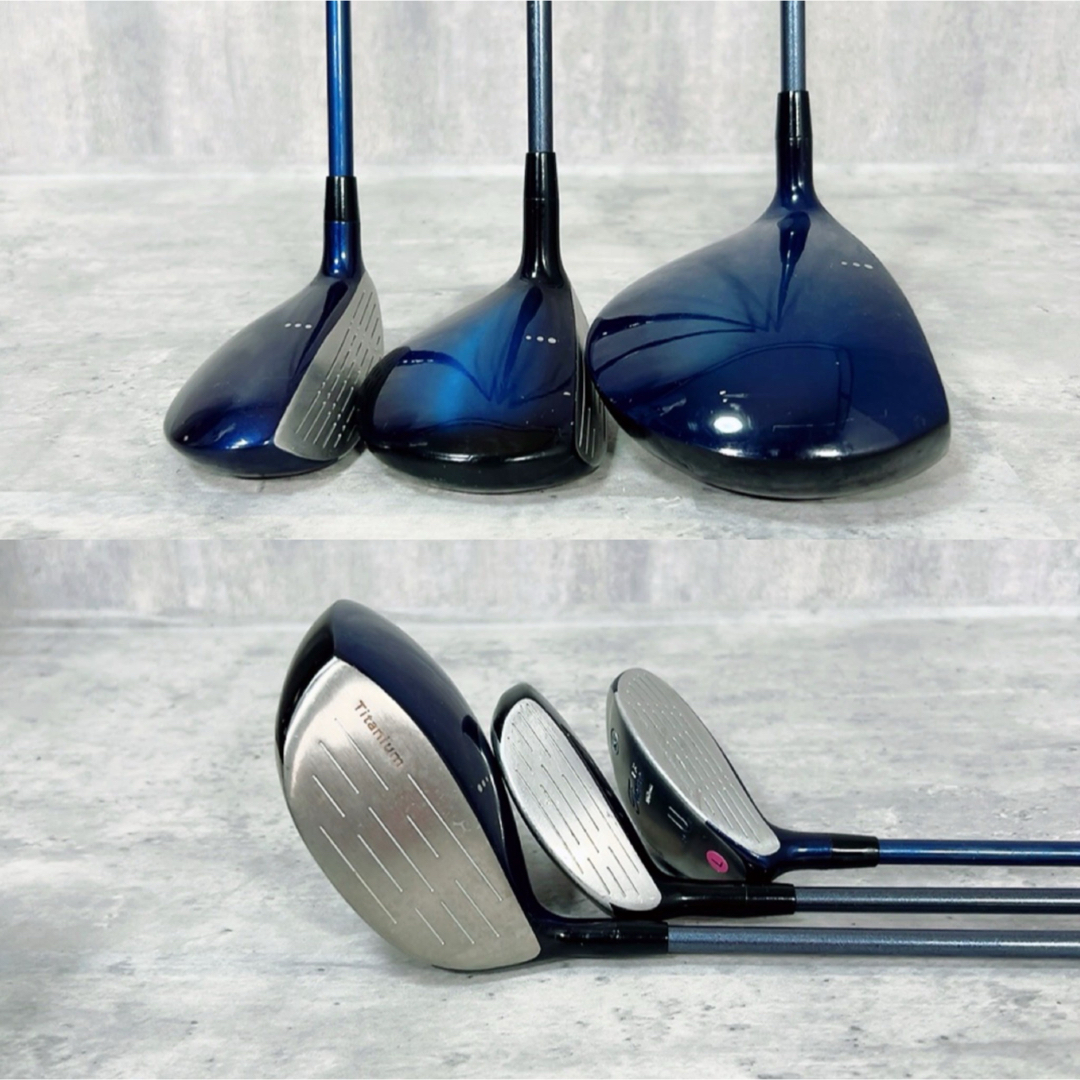 Callaway(キャロウェイ)のZ149 【超豪華】Callaway レディース ゴルフクラブセット 10点 スポーツ/アウトドアのゴルフ(クラブ)の商品写真