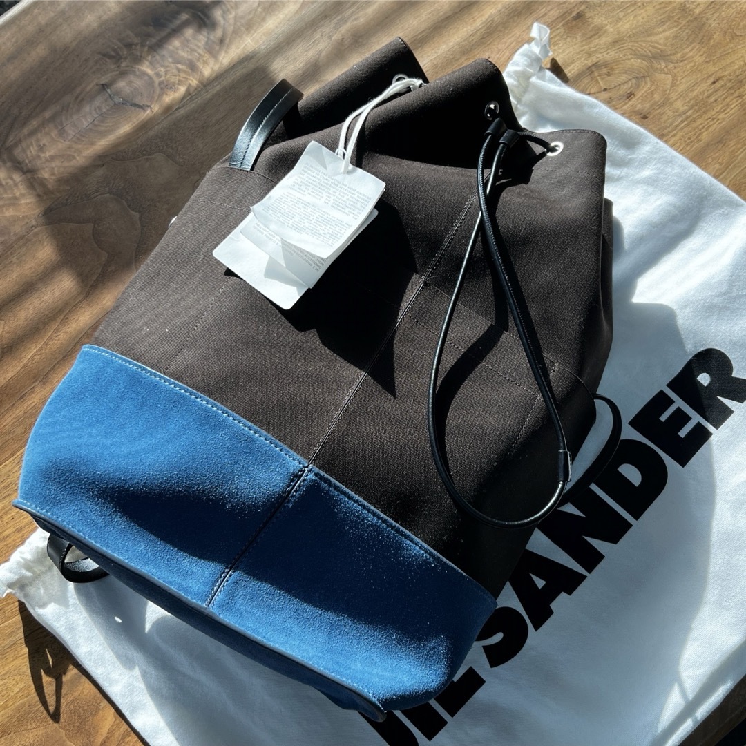 Jil Sander(ジルサンダー)のJIL SANDER ドローストリング バックパック メンズのバッグ(バッグパック/リュック)の商品写真